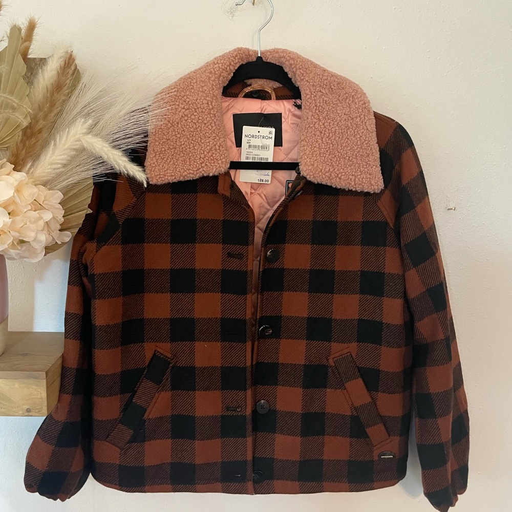 NWT Scotch & Soda Amsterdam Scotch & Soda Kids' Checked Wool Jacket